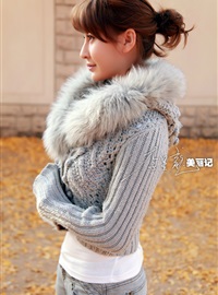 2011.11.13 Li Xinglong photography - Beauty - Sagittarius Northern dance girl ginkgo tree(2)